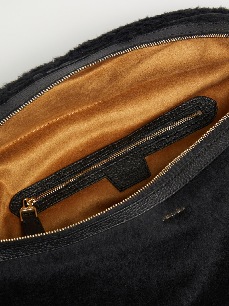 BIGBAN2 Alpaca and silk belt bag 6