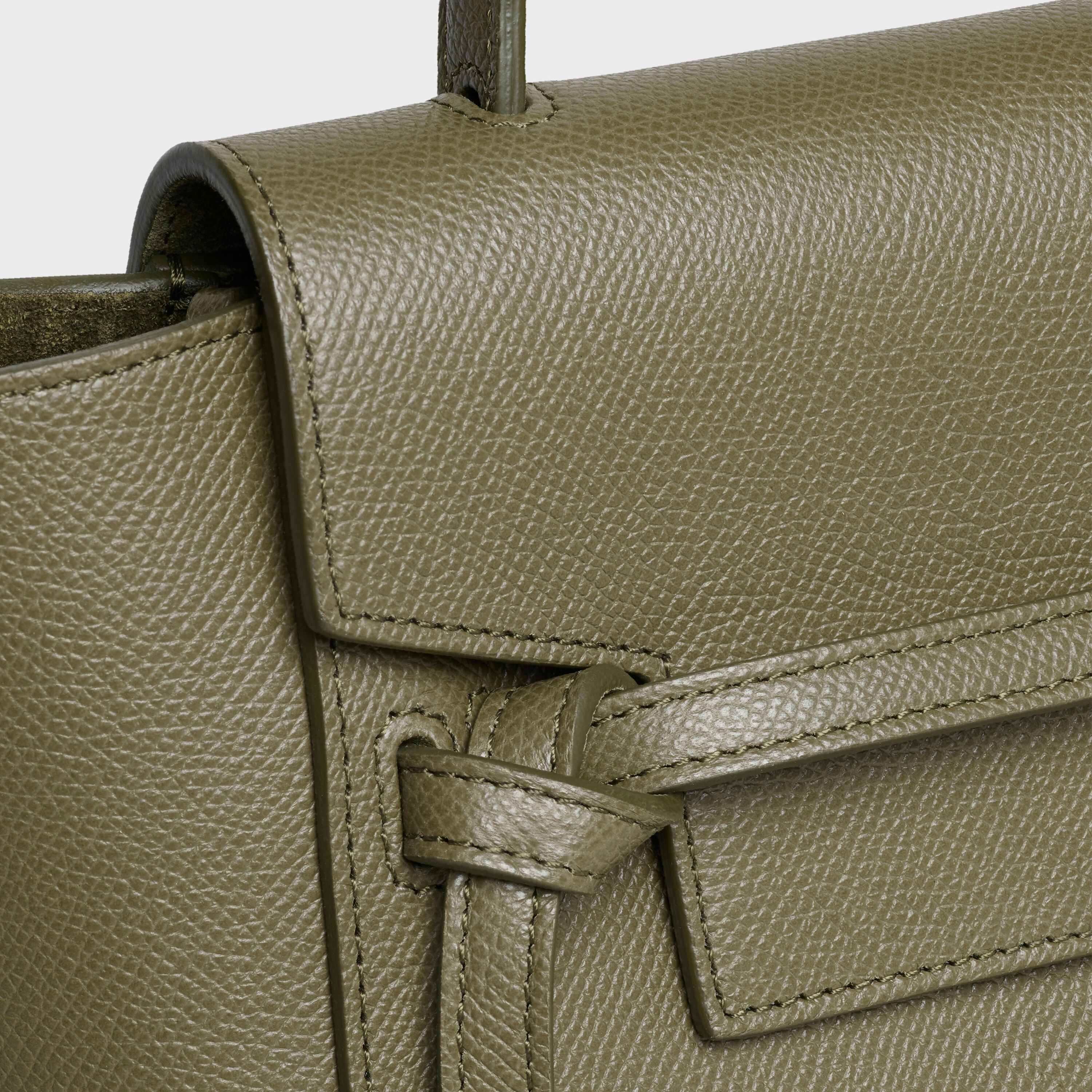 Nano Belt bag in grained calfskin - 4