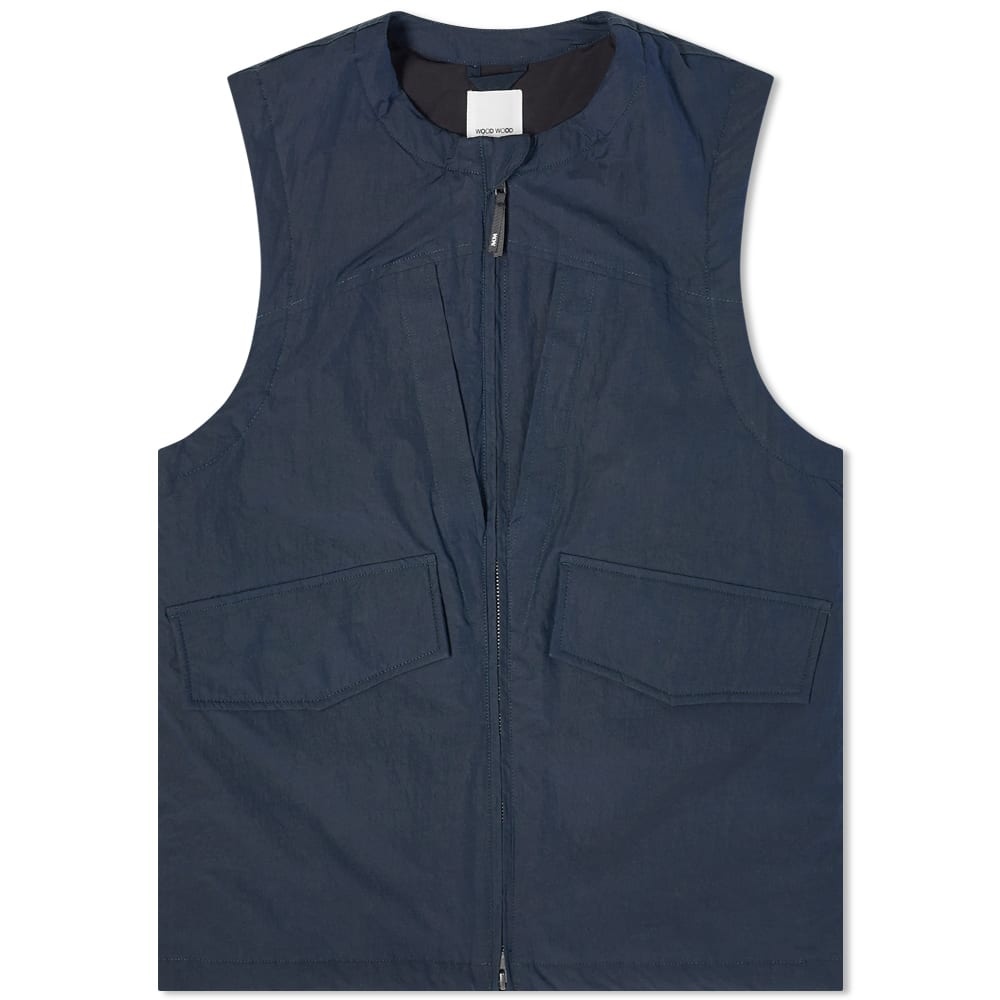 Wood Wood Helion Nylon Vest - 1