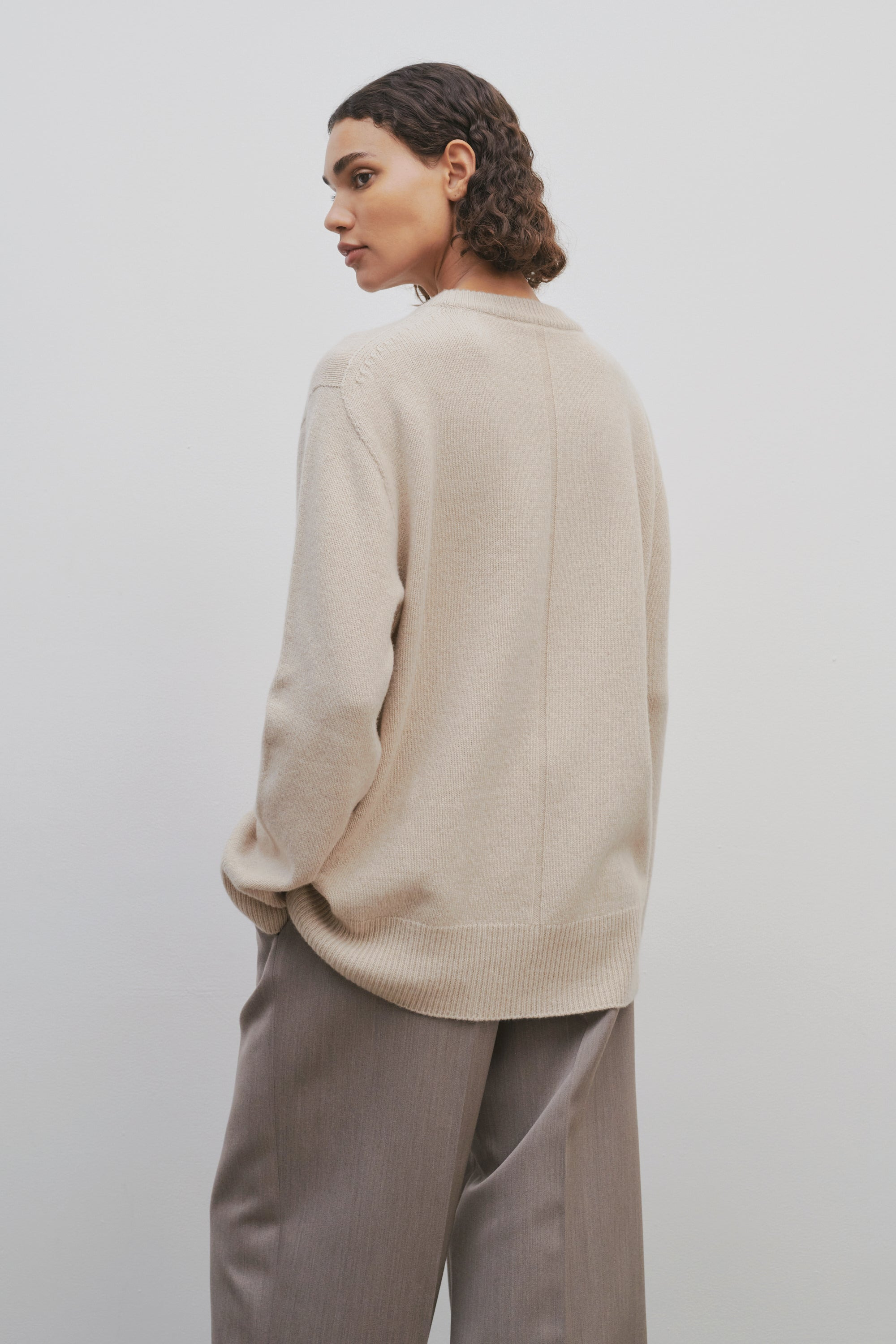 Sibem Top in Wool and Cashmere - 4
