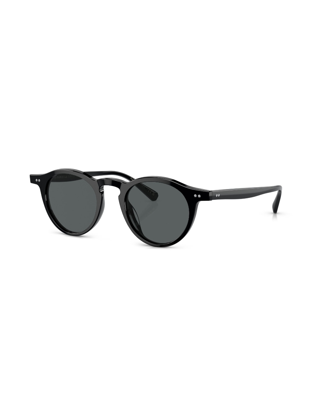 square-cut round-frame sunglasses - 2