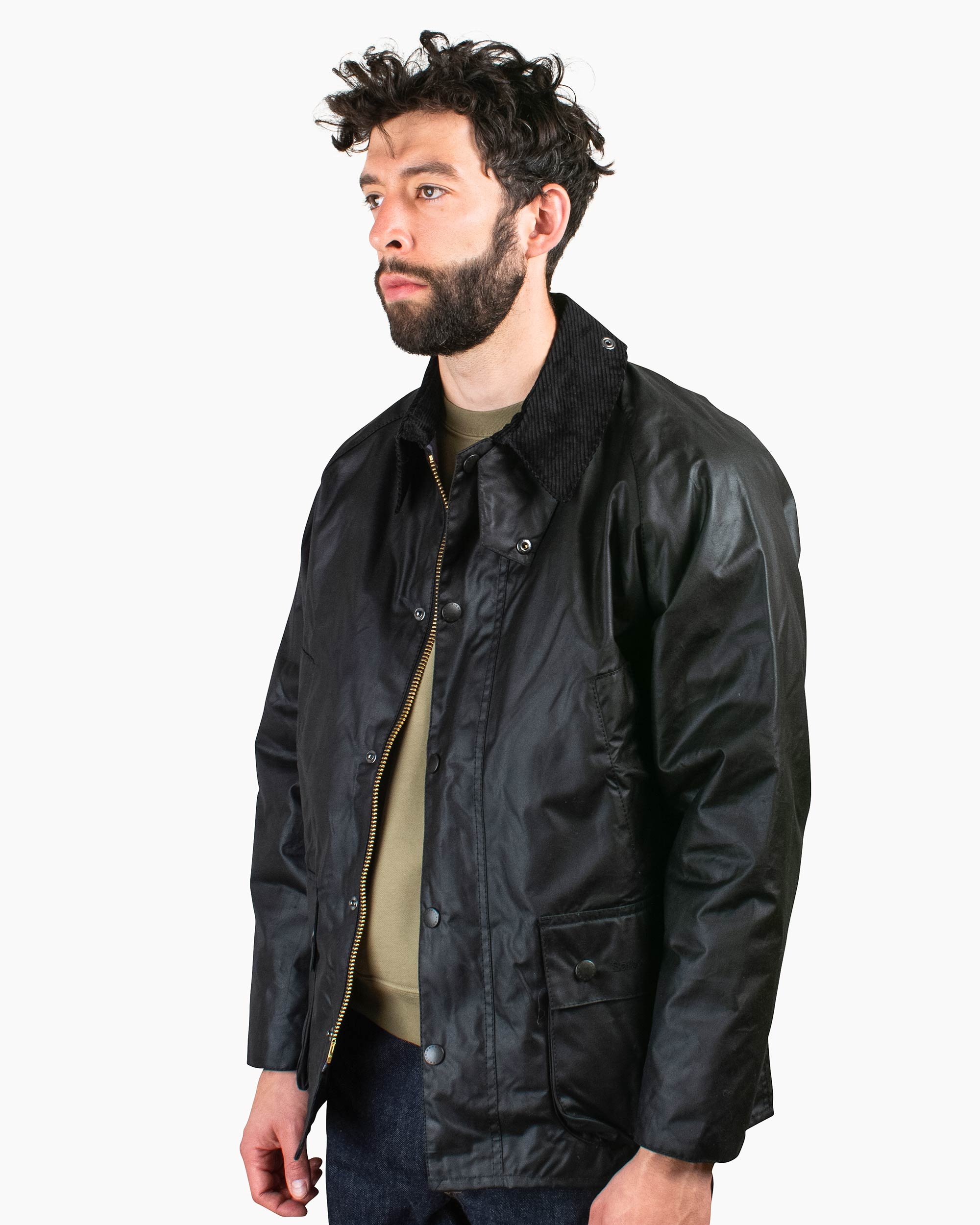 Bedale Wax Jacket Black - 4