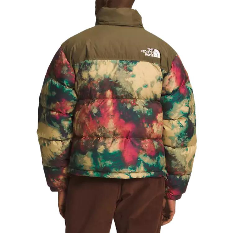 THE NORTH FACE 1996 Retro Nuptse Jacket ANTELOPE TAN ICE DYE PRINT NF0A5IX4-94B - 3
