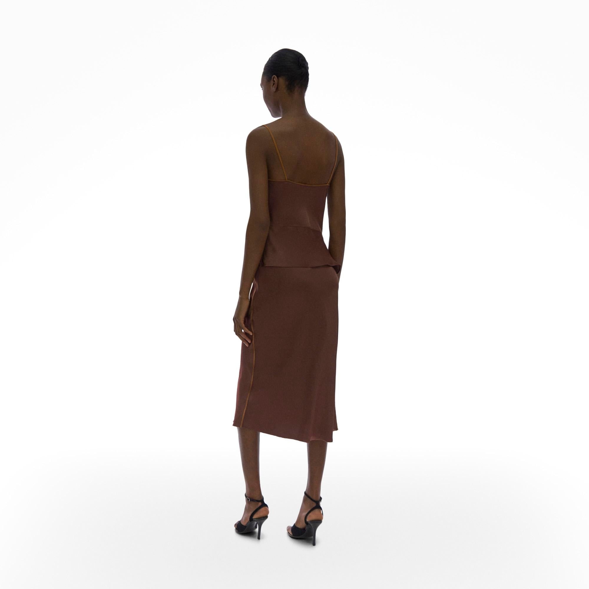 ASSYMETRIC SATIN TOP - 4