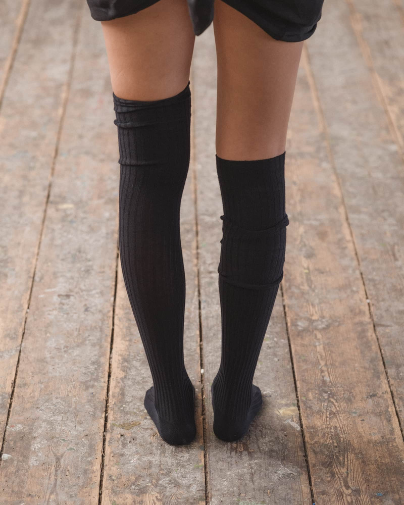 Overknee Socks - Organic Cotton Rib 3