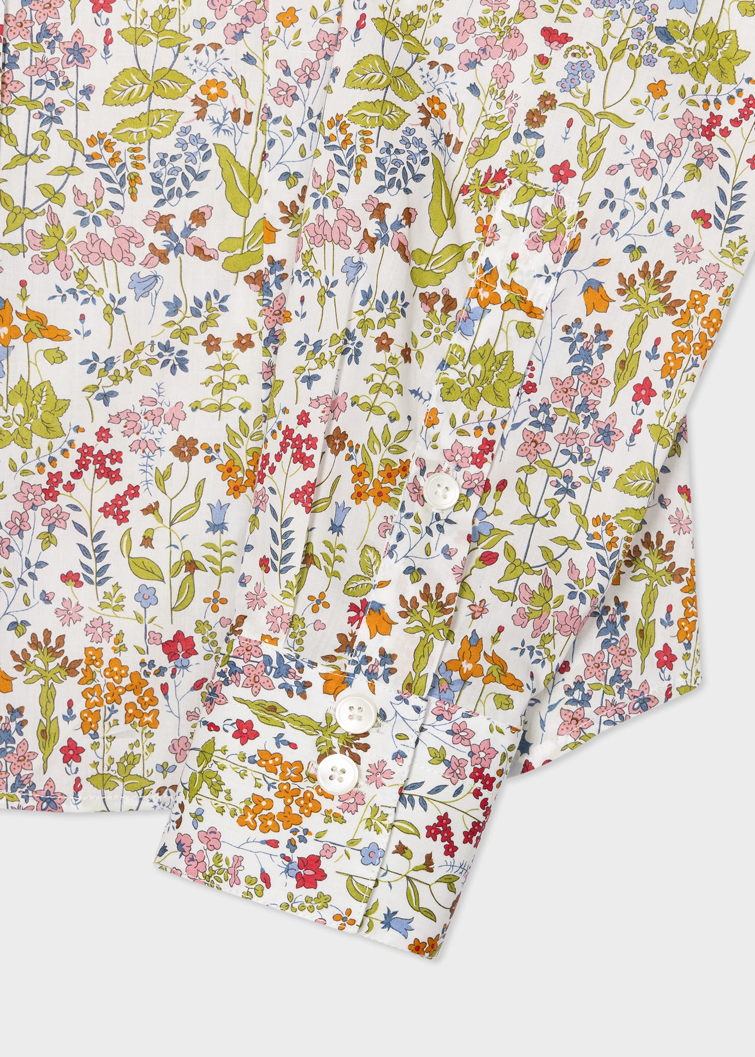 Multi-Colour 'Liberty Floral' Fitted Shirt - 4