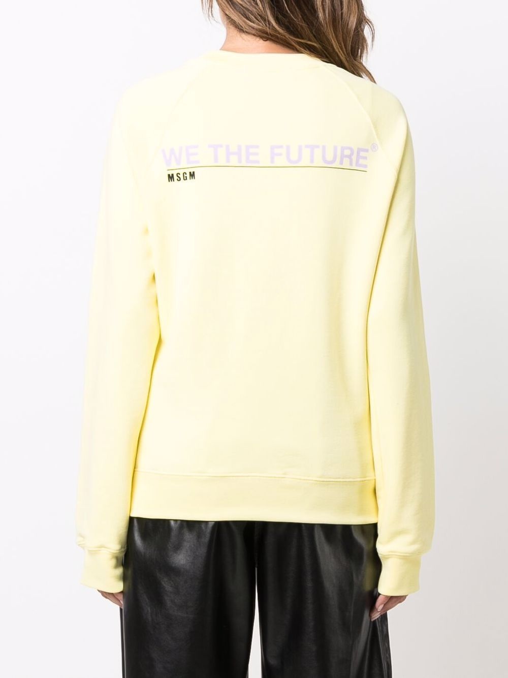 Fantastic logo-print crew neck sweatshirt - 4