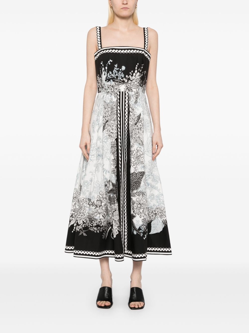 printed cotton dress - 2