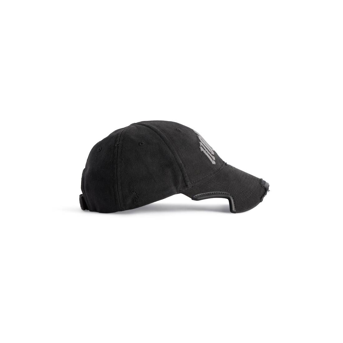 Nologo Cap in Black/grey - 4