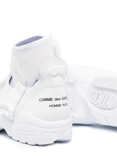 Comme des Garçons Homme Plus x Nike Carnivore high-top sneakers outlook