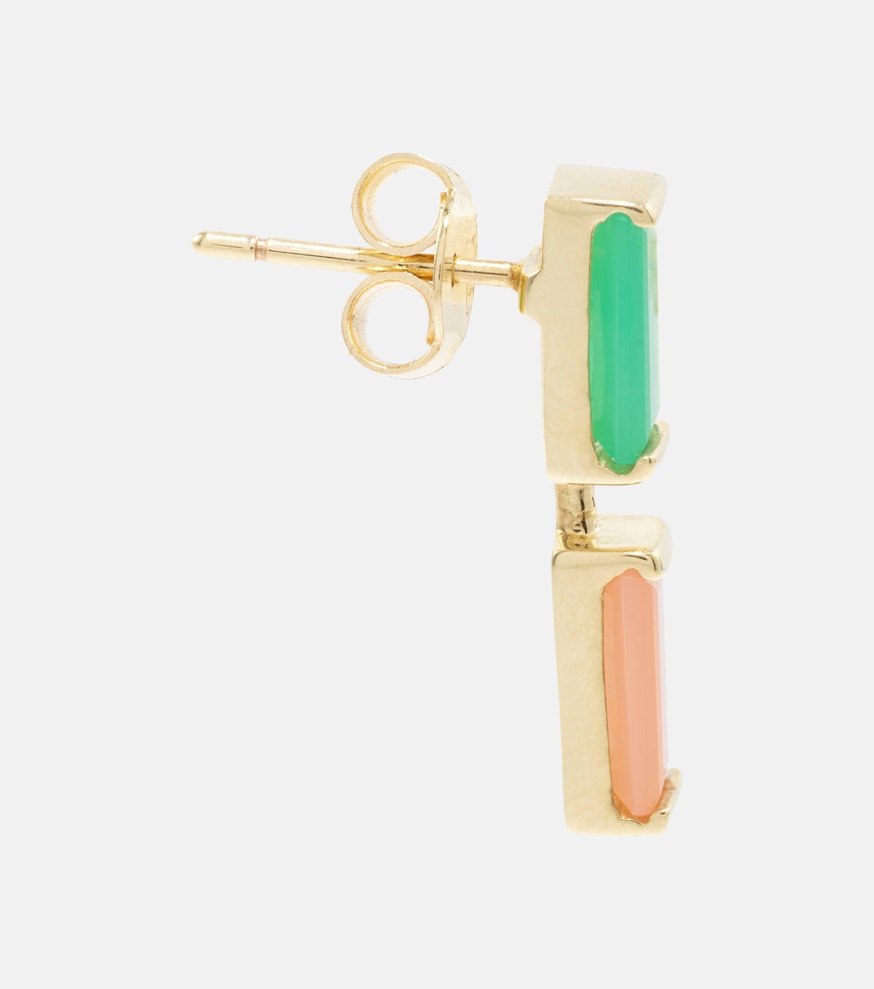 【ALIITA】Compuesta 9kt gold with gemstones 関税送料込 ALIITA Compuesta 9kt gold necklace with gemstones | REVERSIBLE