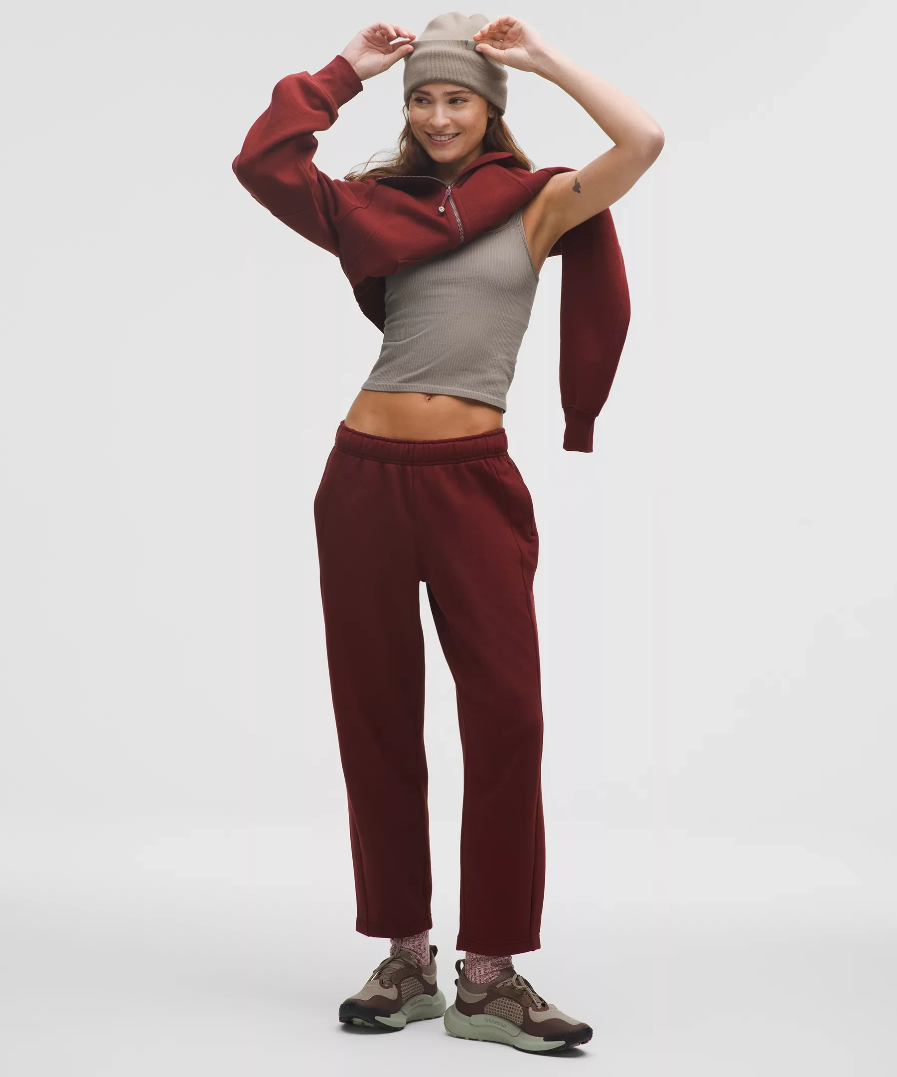 Scuba Mid-Rise Tapered Pant 7/8 Length - 1