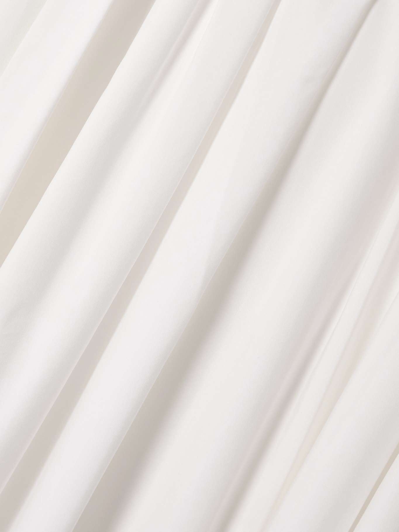 Kittiya pleated cotton-blend poplin midi dress - 4