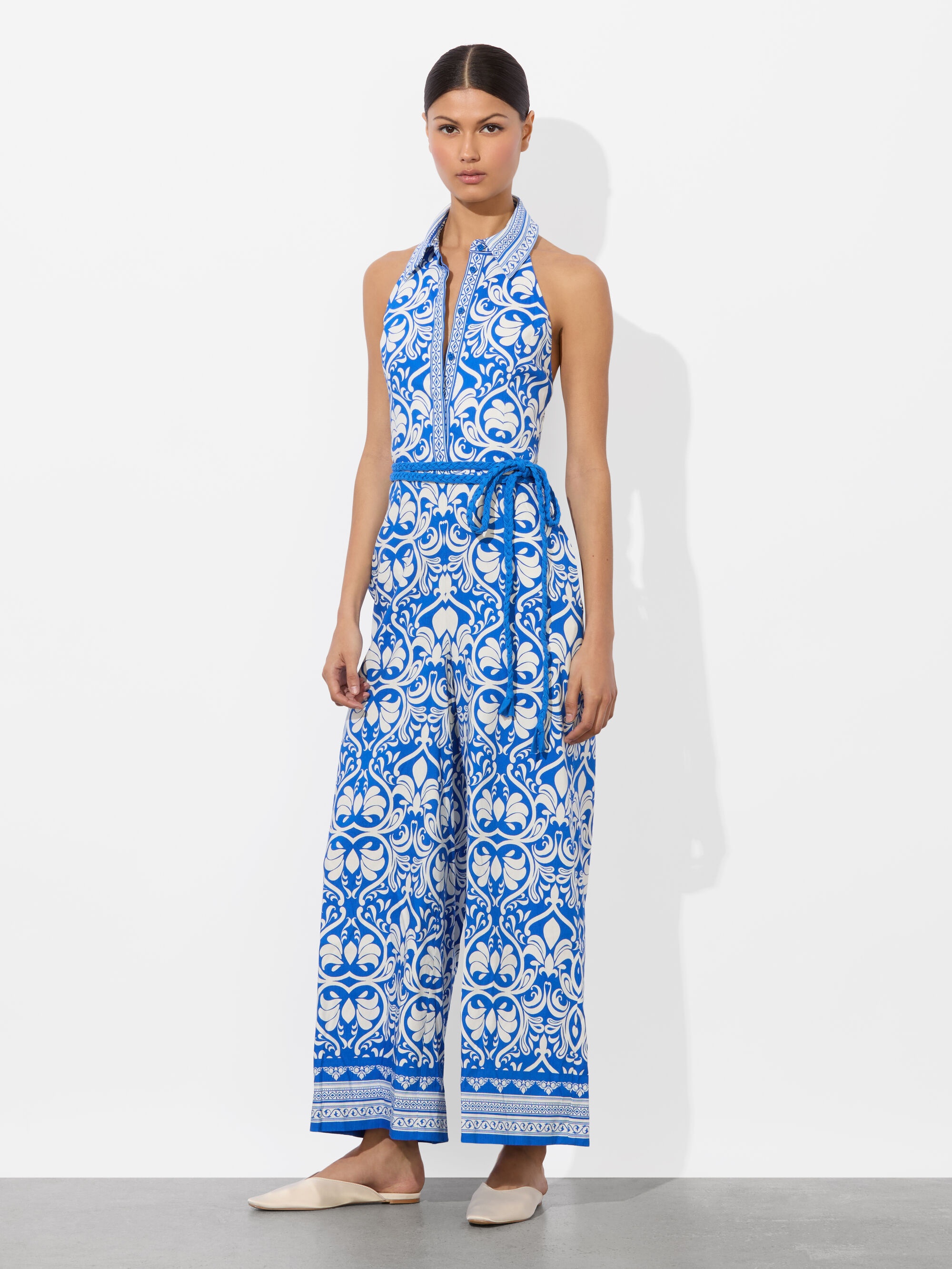ALARA LINEN JUMPSUIT - 5