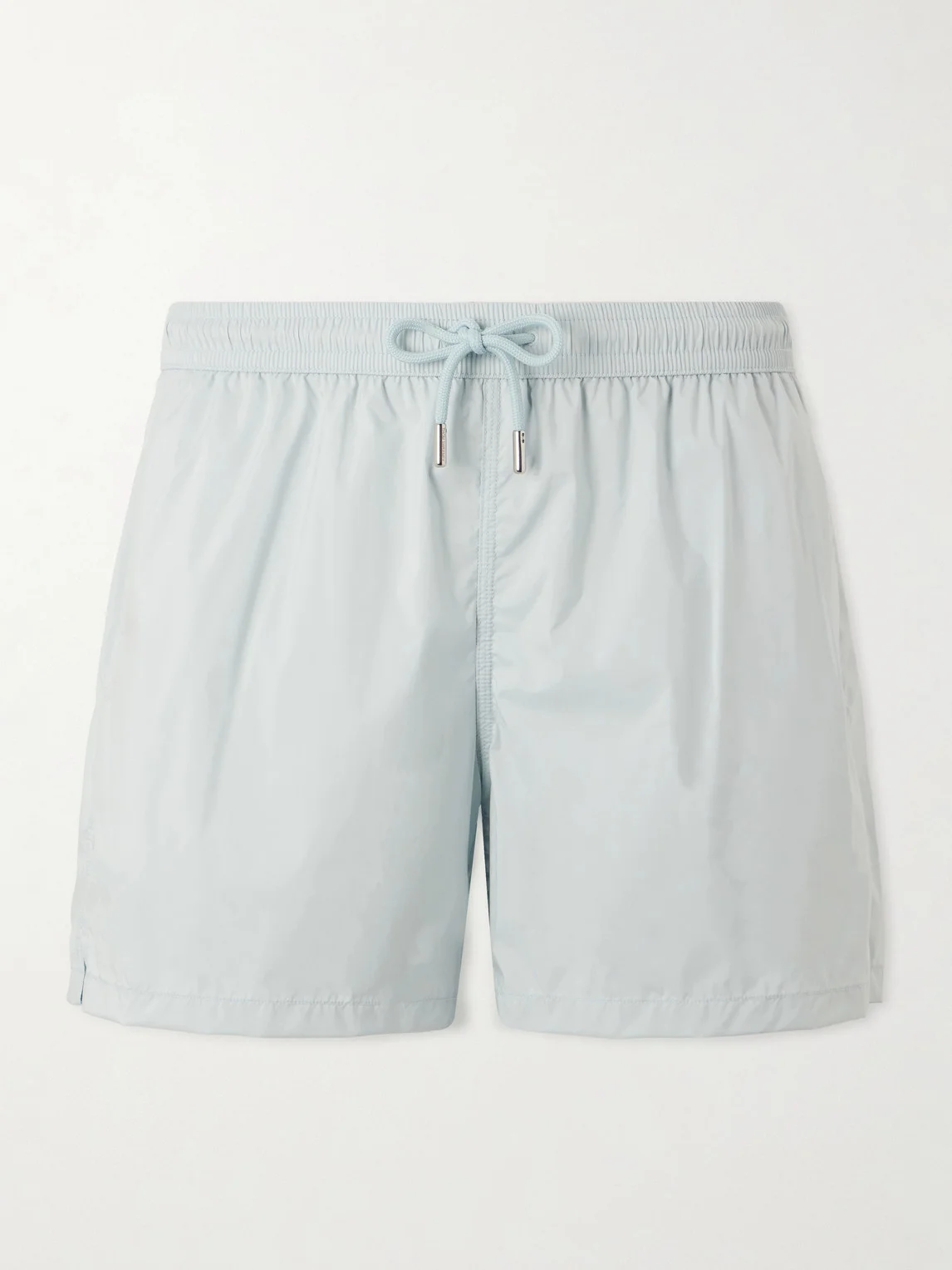 Straight-Leg Mid-Length Swim Shorts - 1