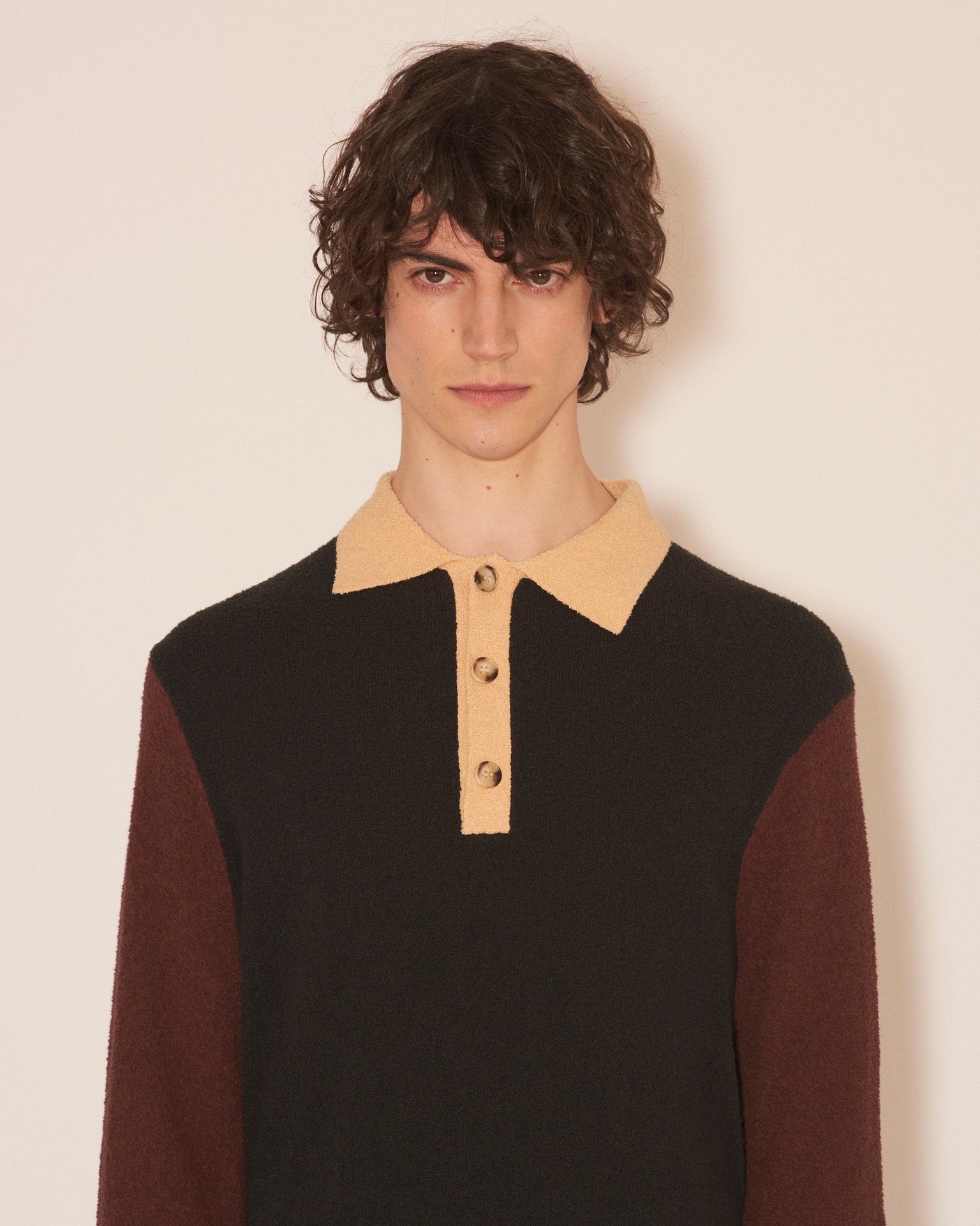 SABER - Terry cloth top - Colourblock dark - 5