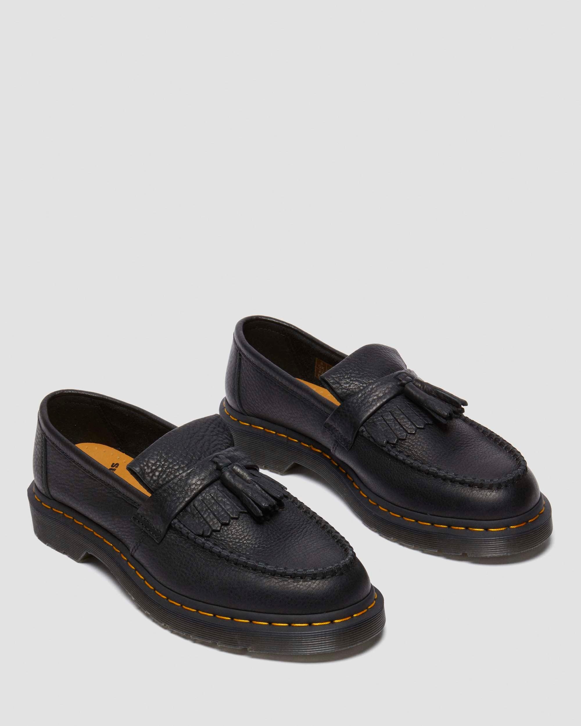 Adrian Yellow Stitch Ambassador Leather Loafers - 6