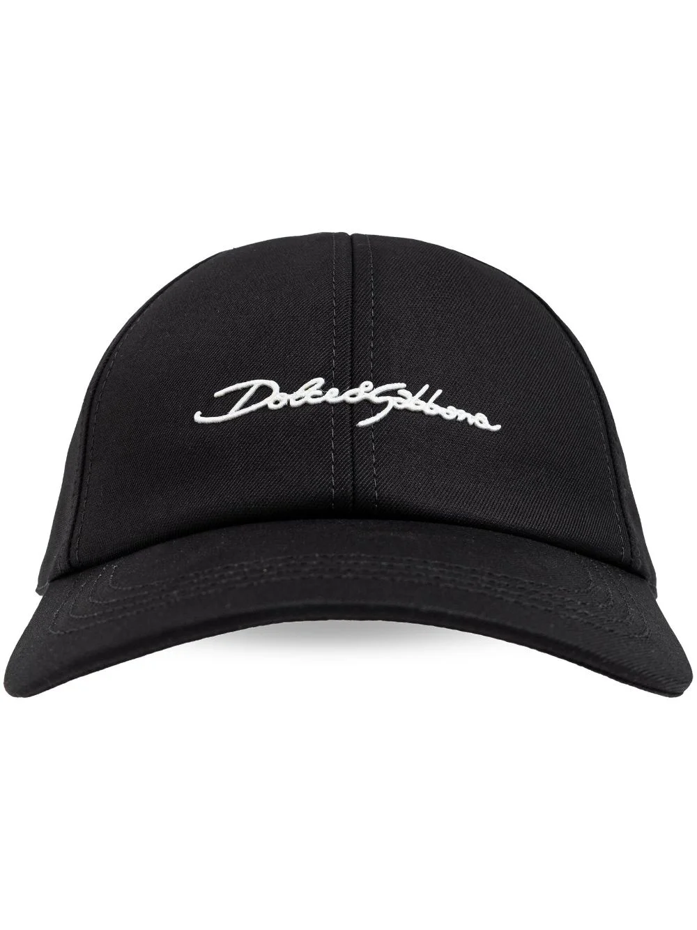 logo-appliqué cotton baseball cap - 1