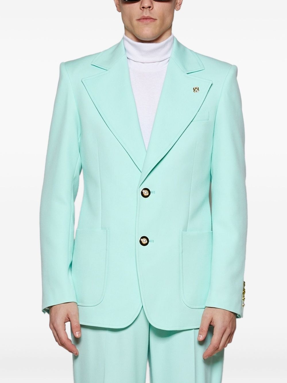 single-breasted blazer - 3