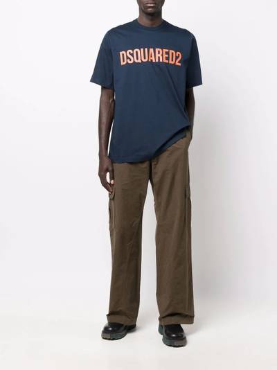 DSQUARED2 logo-print T-shirt outlook