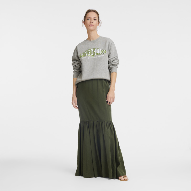 Longchamp Sweatshirt Grey - Jersey outlook