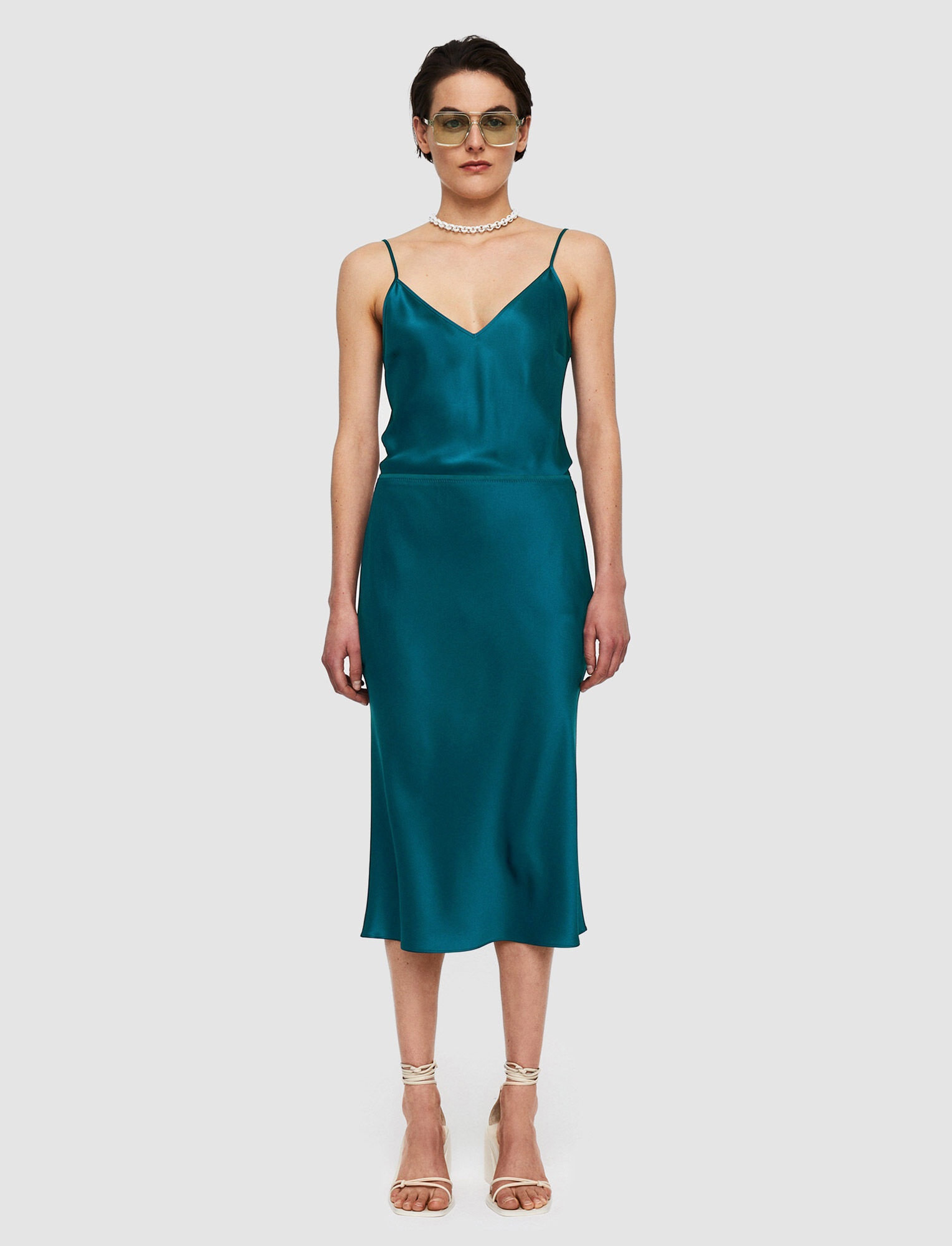 Silk Satin Isaak Skirt - 2