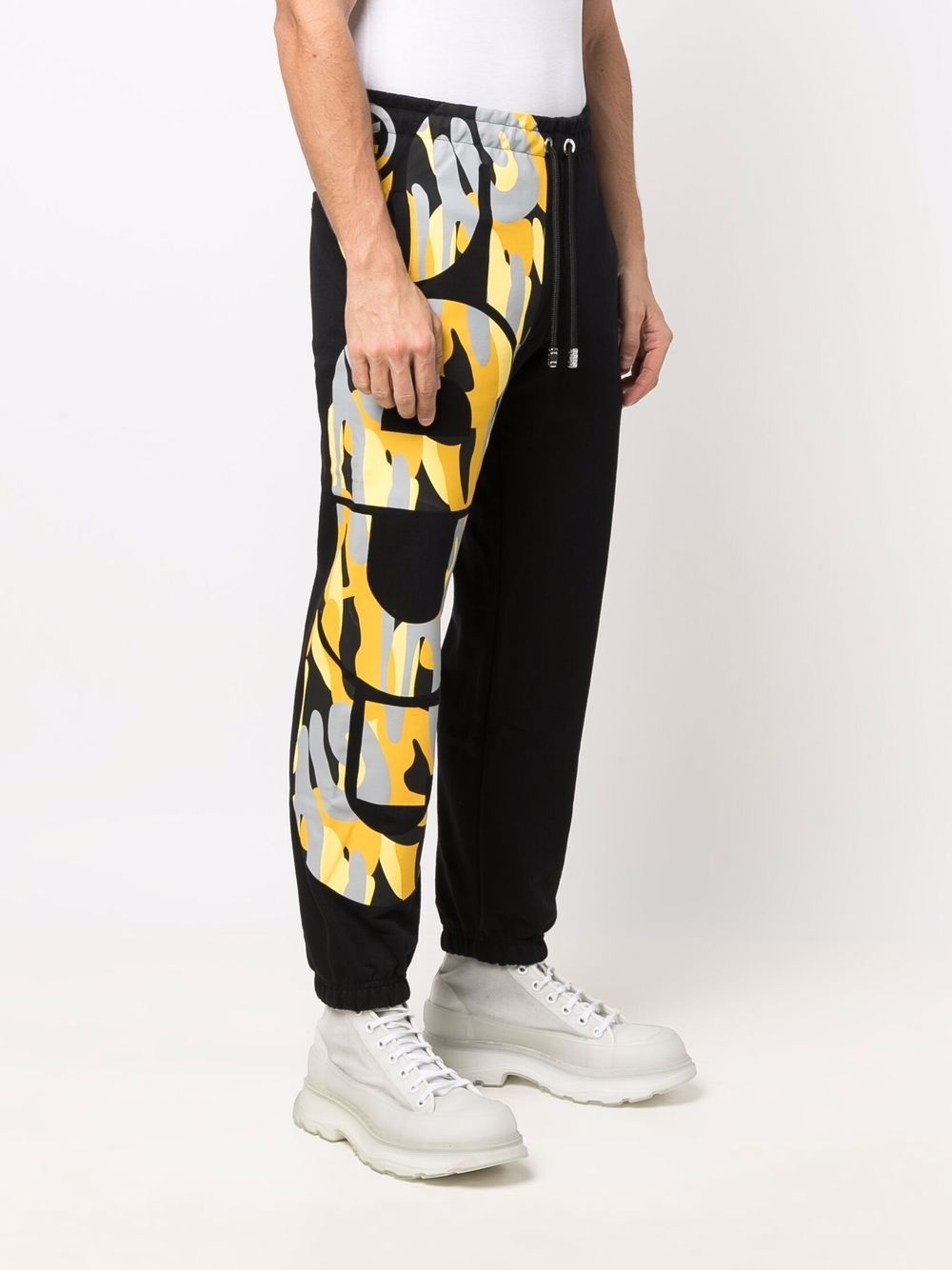 logo-print track pants - 3