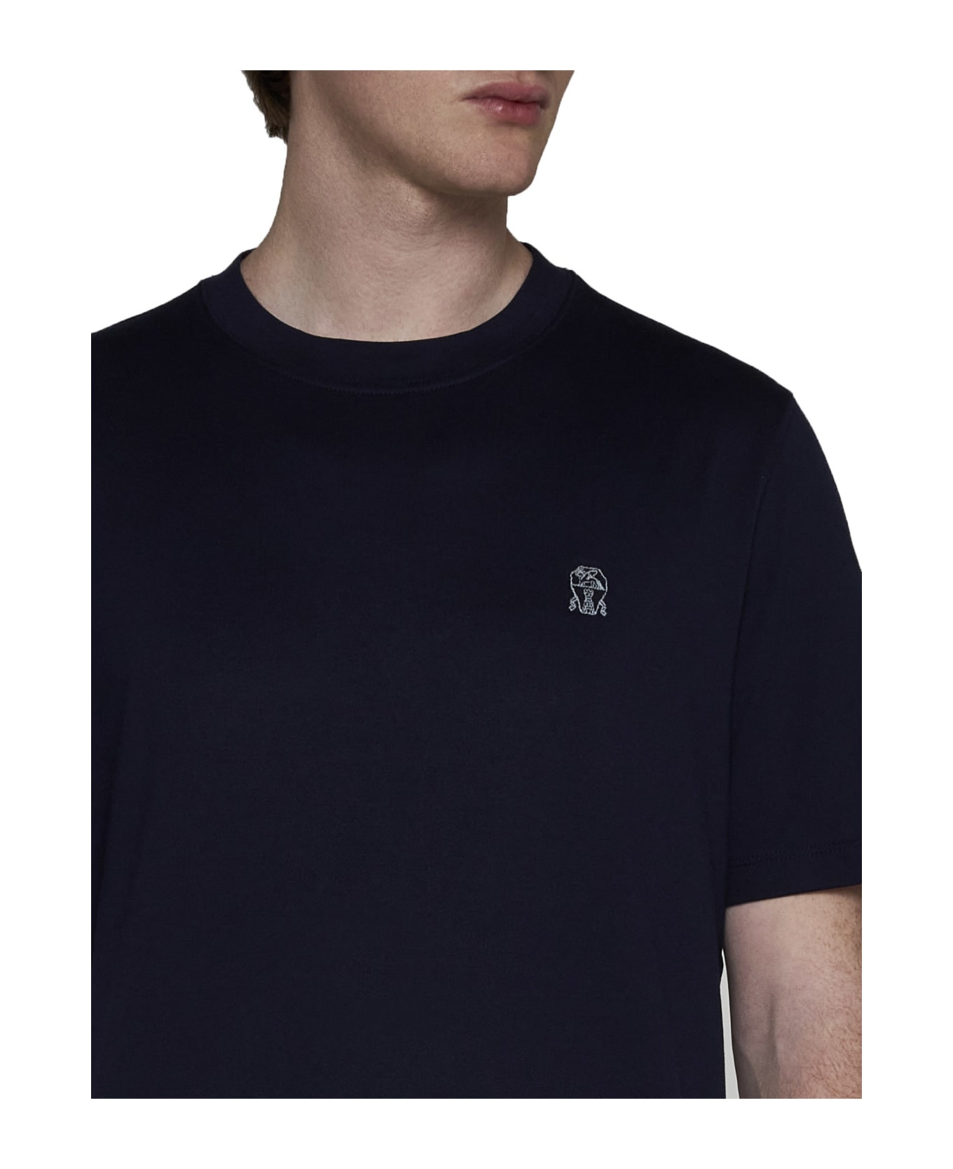 Crew-neck T-shirt With Logo - 5