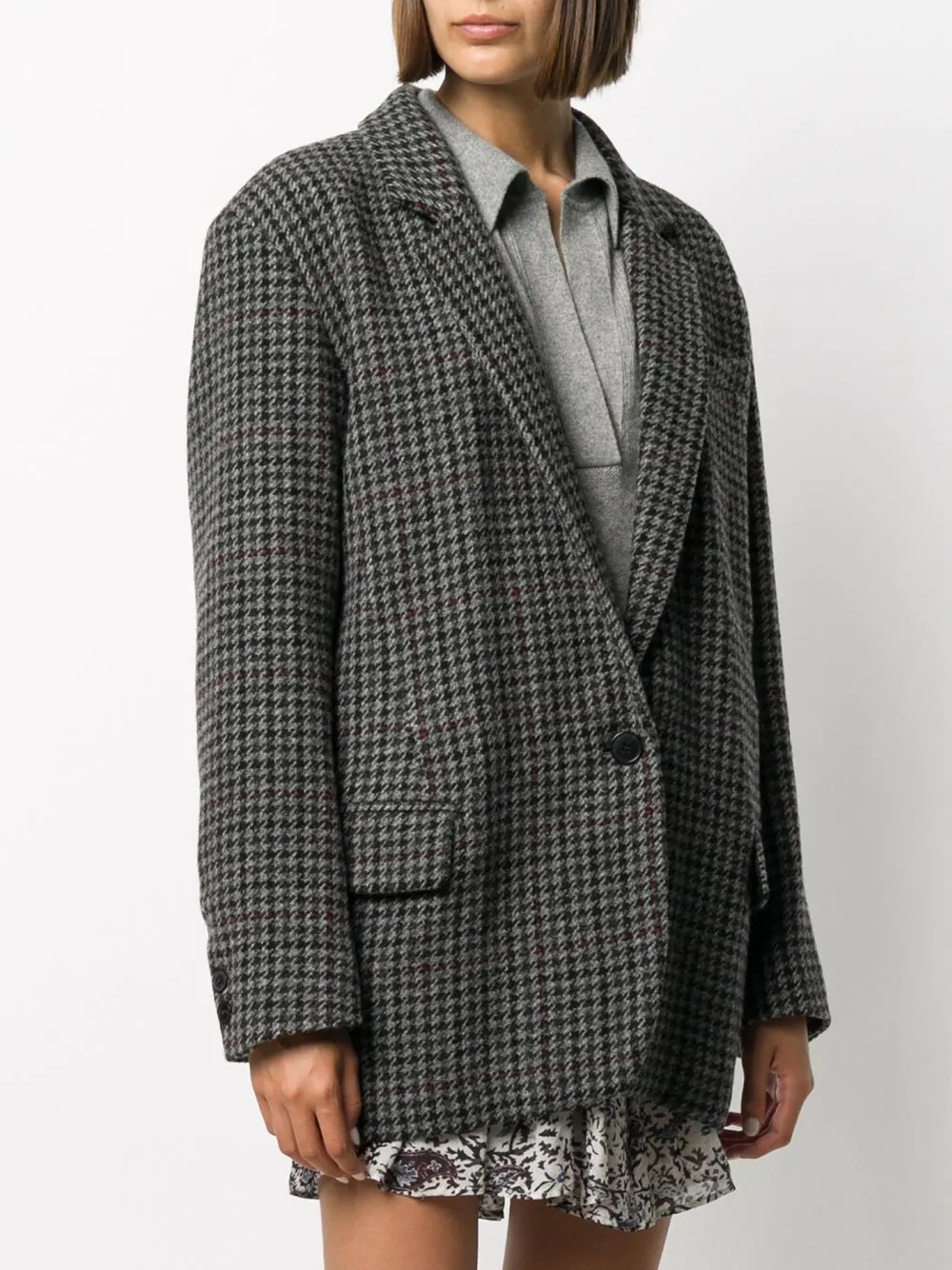 Charly houndstooth blazer - 3