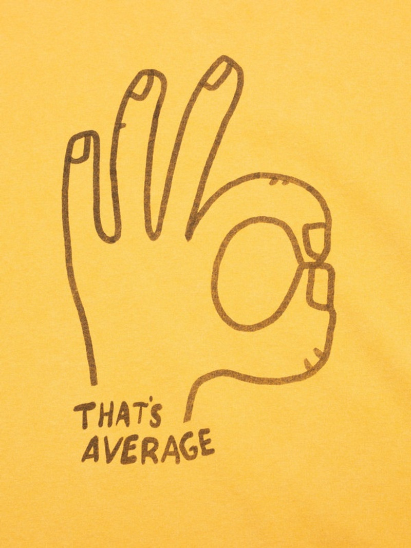 Nudie Jeans Roy Average T-Shirt Yellow outlook