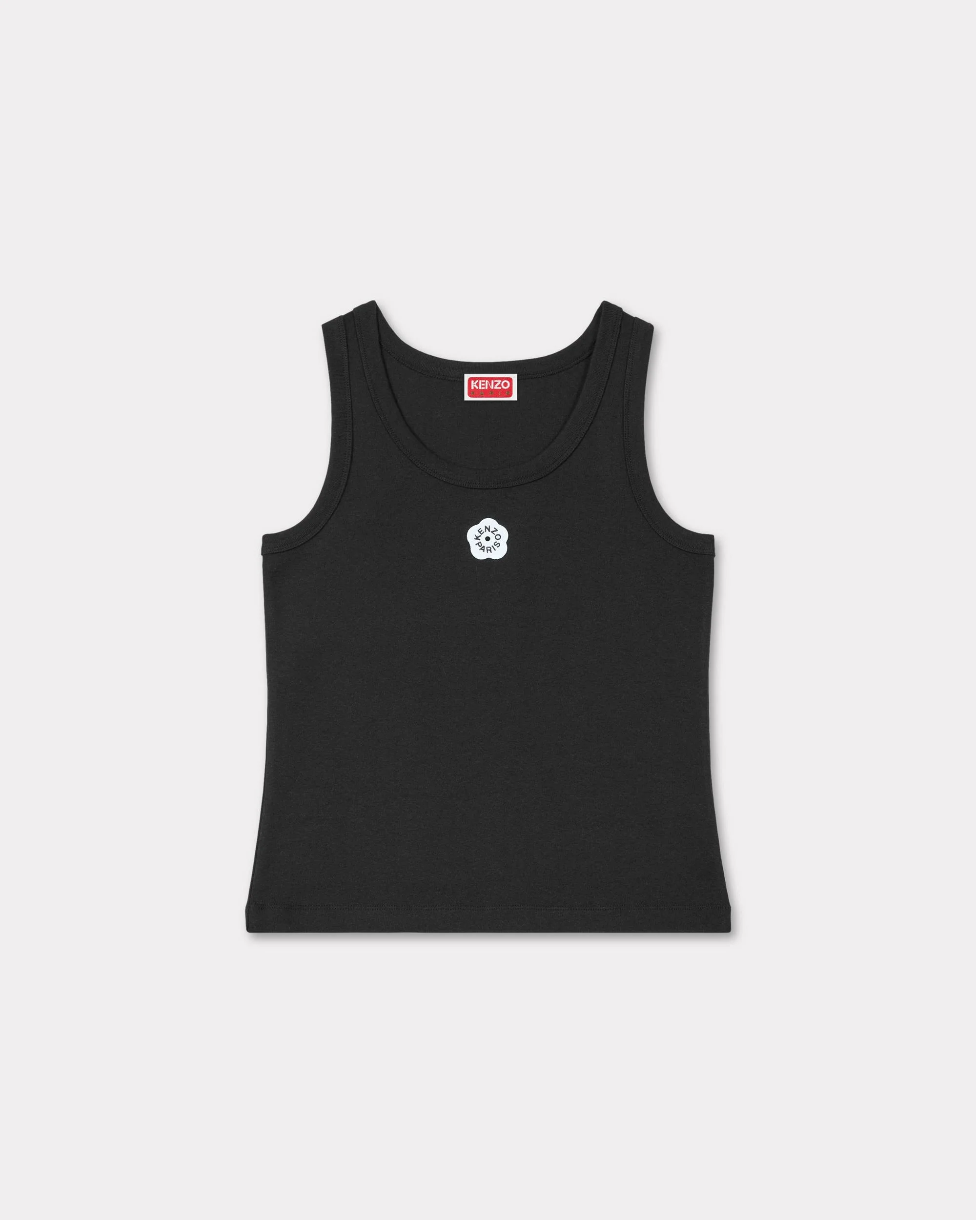 'Boke Flower 2.0' rib tank top - 1