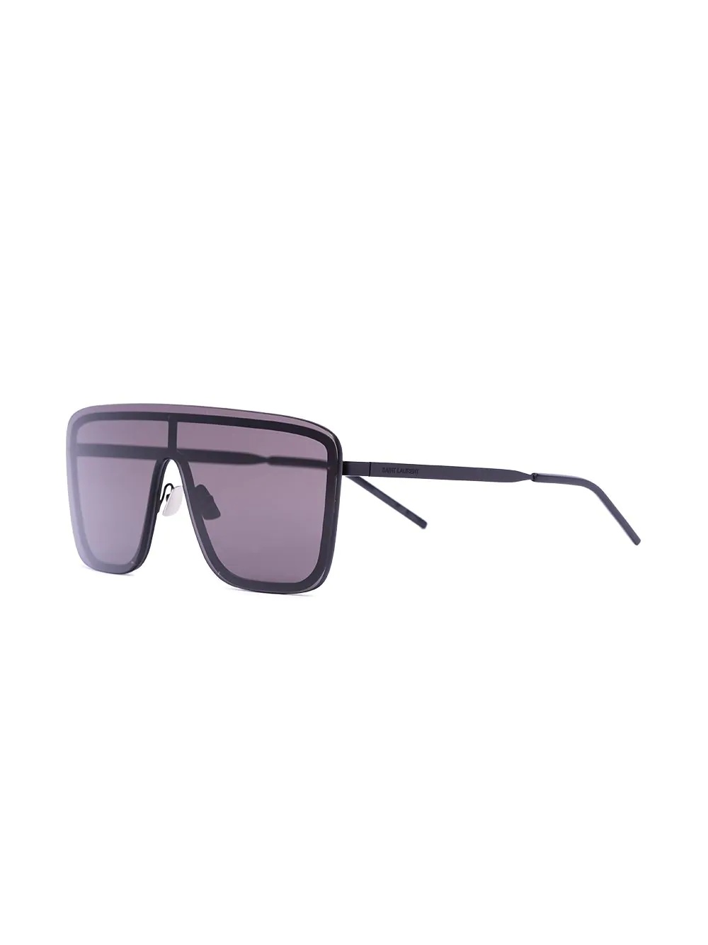tinted shield sunglasses - 2