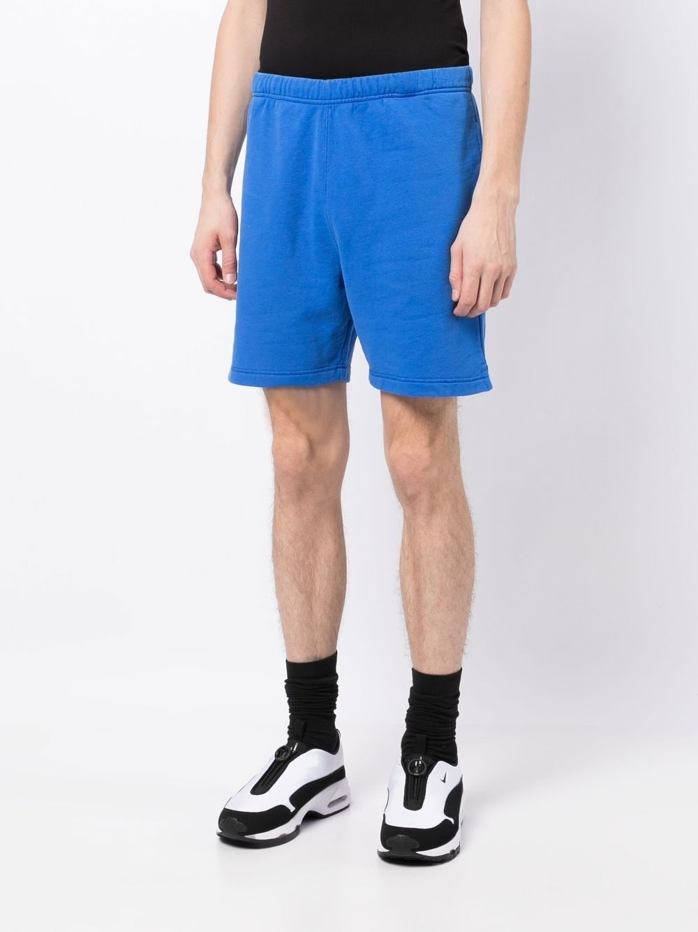 logo-patch track shorts - 3