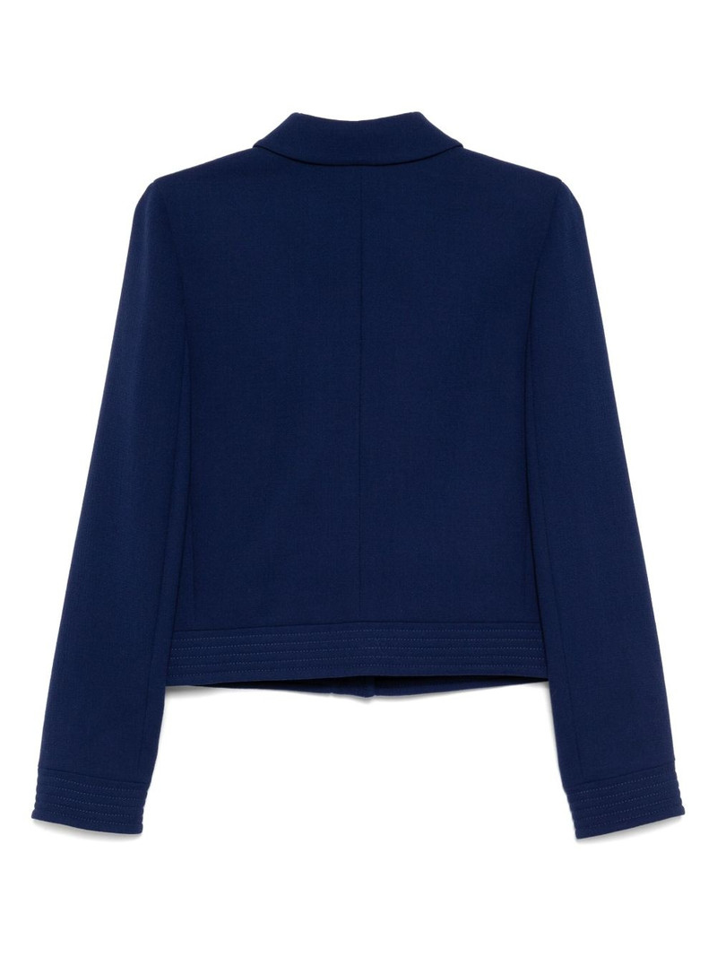ELIE SAAB crepe jacket outlook