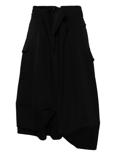 Comme Des Garçons Asymmetric Layered-Deatil Skirt outlook