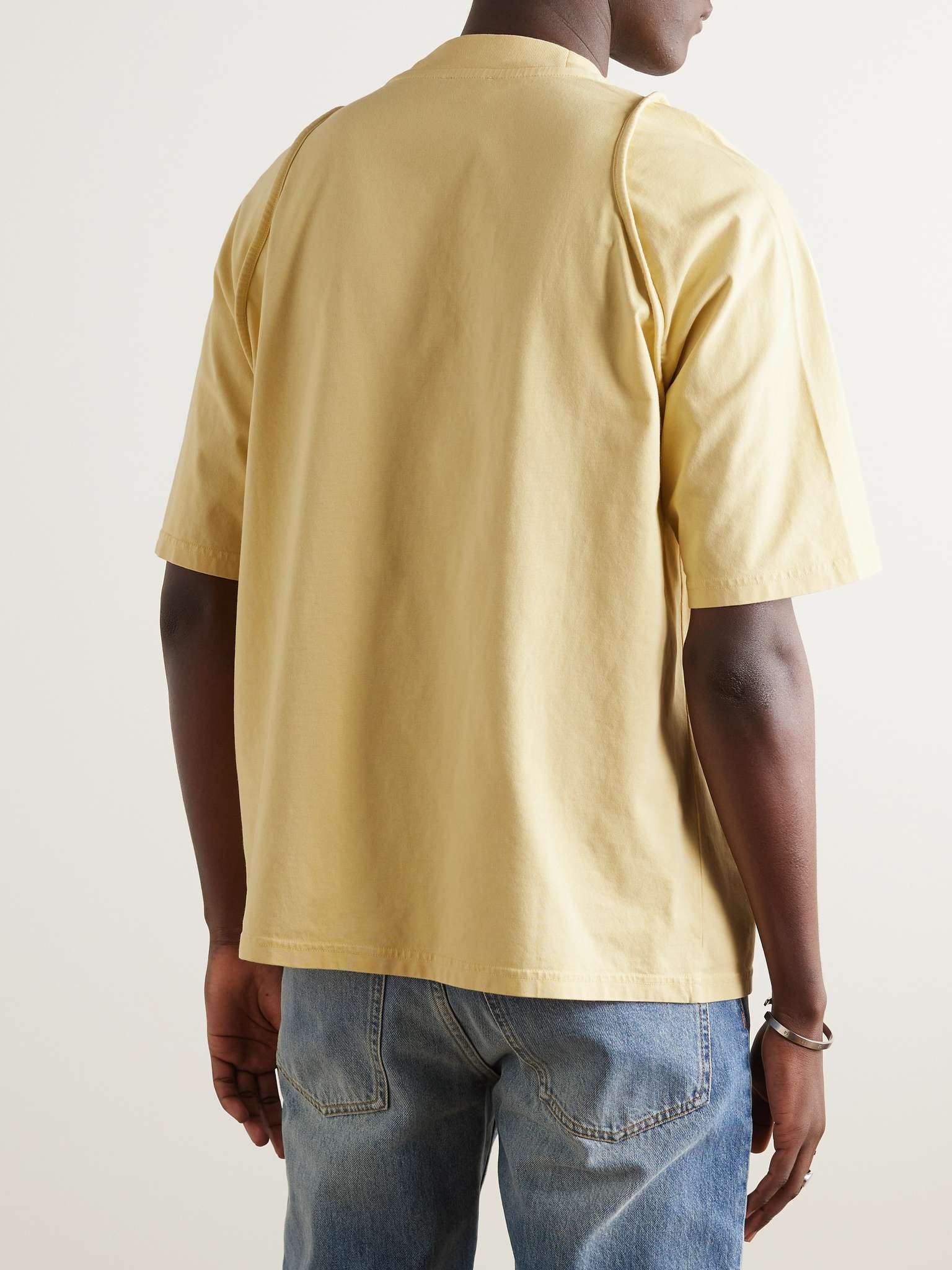 Camargu Logo-Embroidered Organic Cotton-Jersey T-Shirt - 3