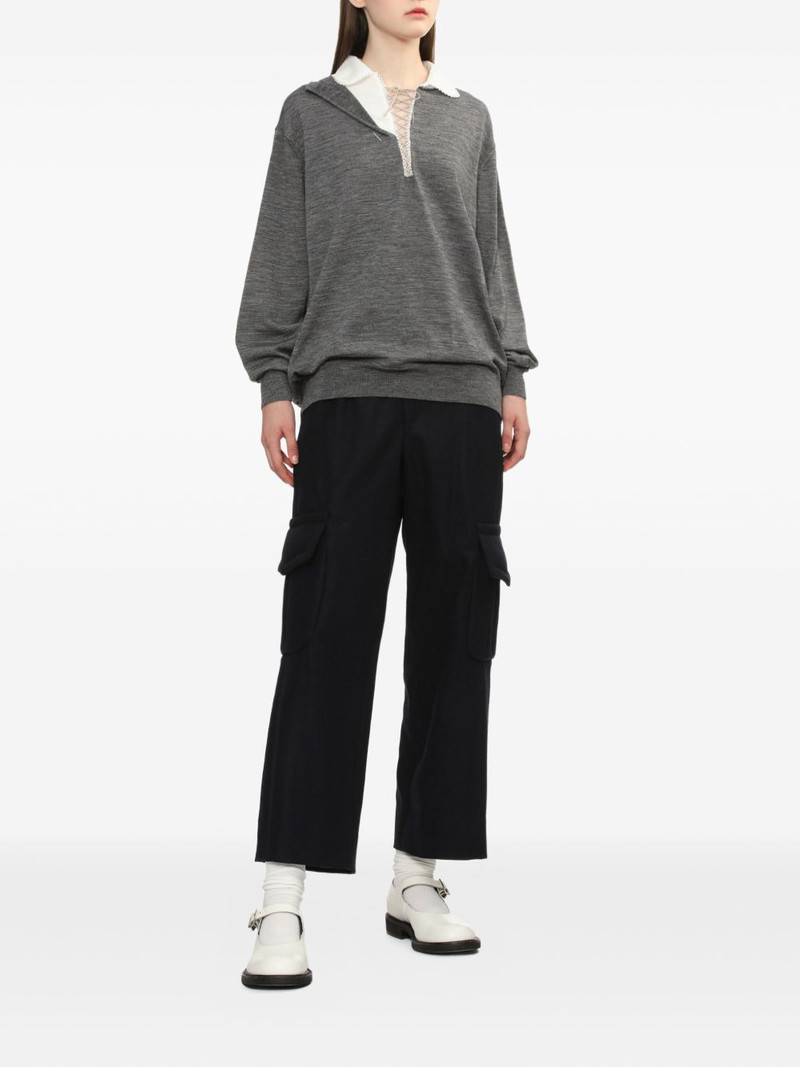 Comme des Garçons Comme des Garçons cargo-pocket trousers outlook