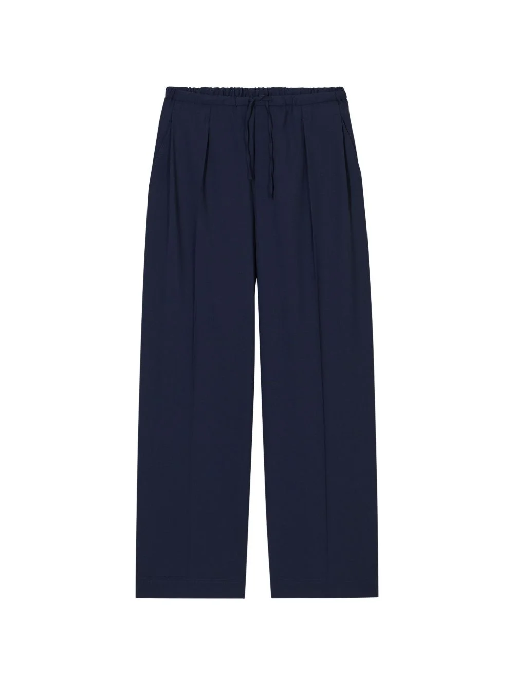 Wynston drawstring pleated trousers - 1