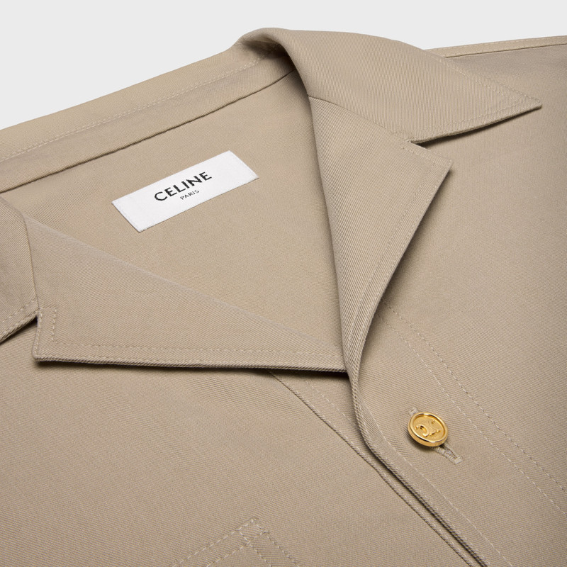 saharienne dress IN cotton gabardine 3