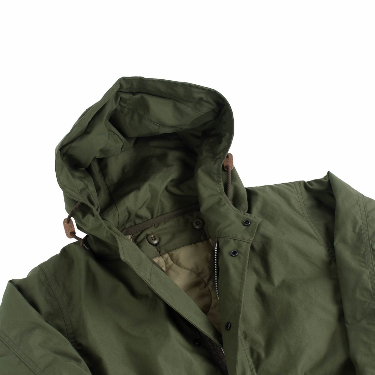 IHM-38-OLV 5oz Quilted Lining M-51 Type Field Coat - Olive - 16