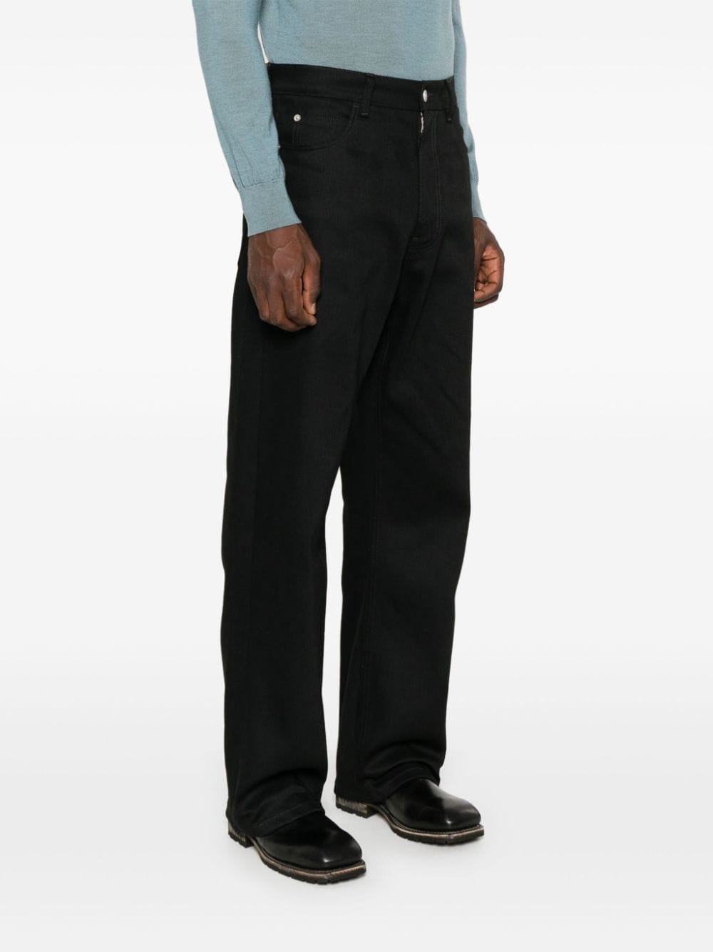 straight-leg trousers - 3