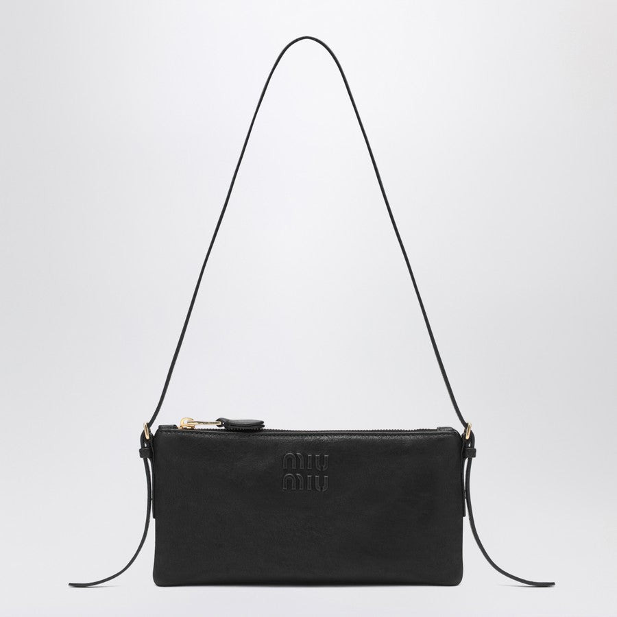 MIU MIU LEATHER SHOULDER BAG - 1