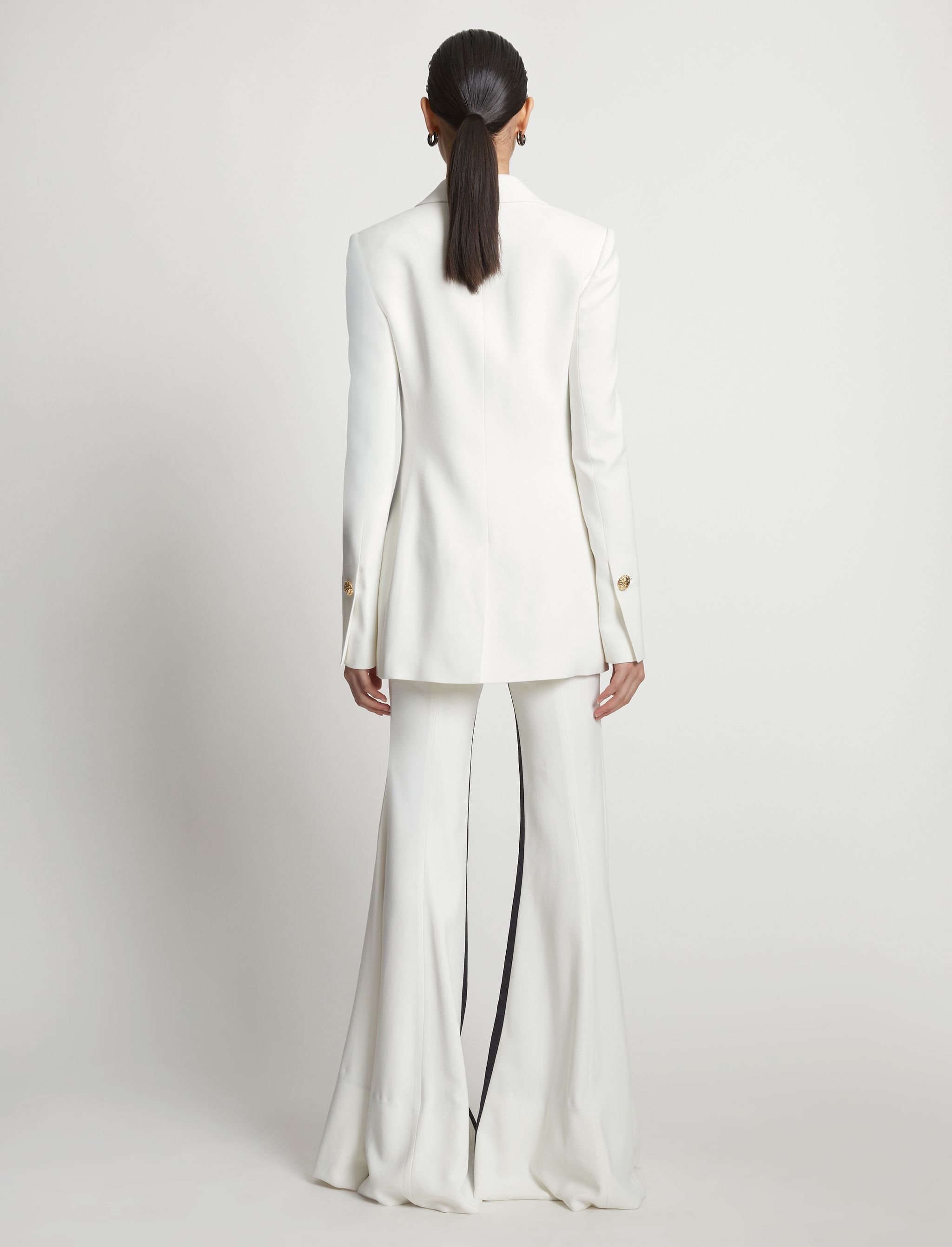 Viscose Suiting Tuxedo Jacket - 5