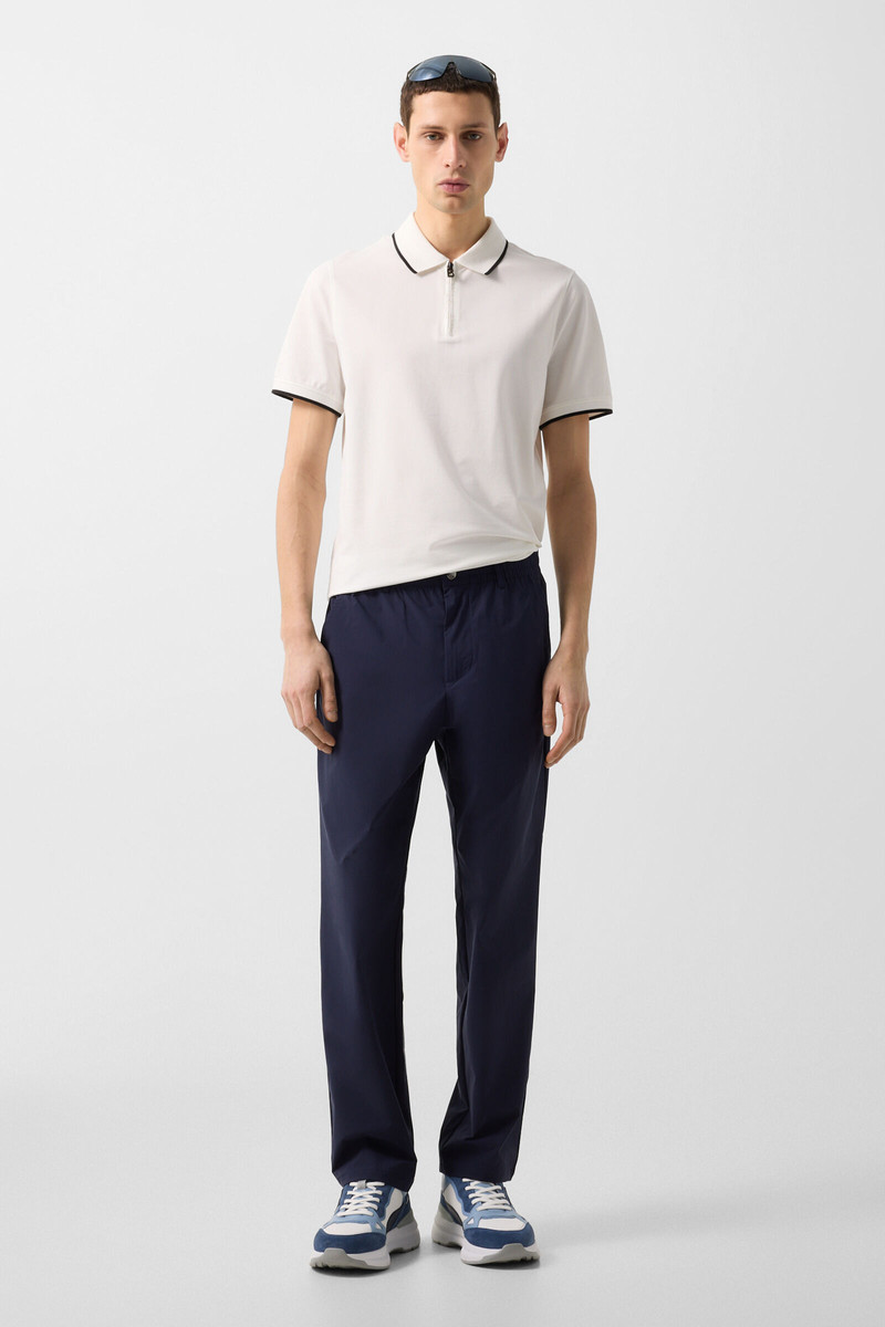 BOGNER Stretch pants Marcus in Navy blue outlook