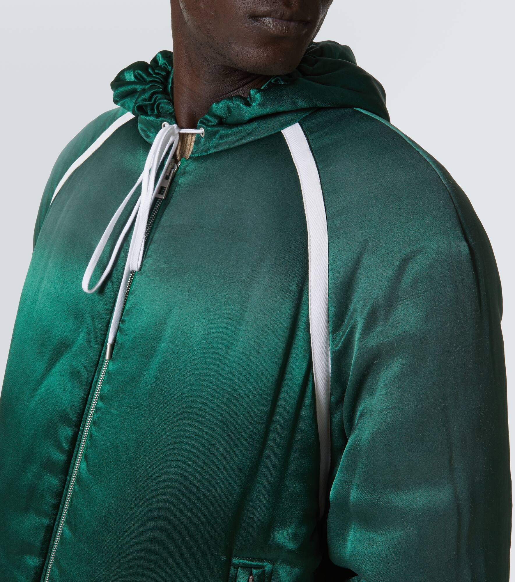 Satin tracksuit jacket - 6