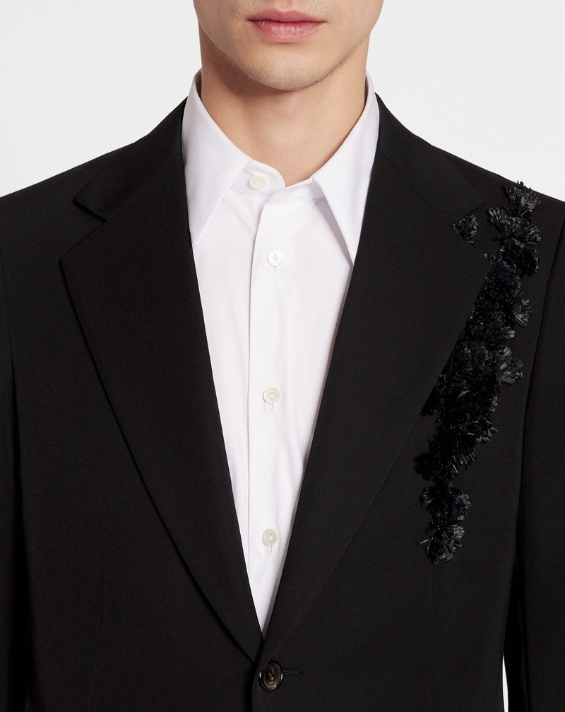 EMBROIDERED SINGLE-BREASTED JACKET 5