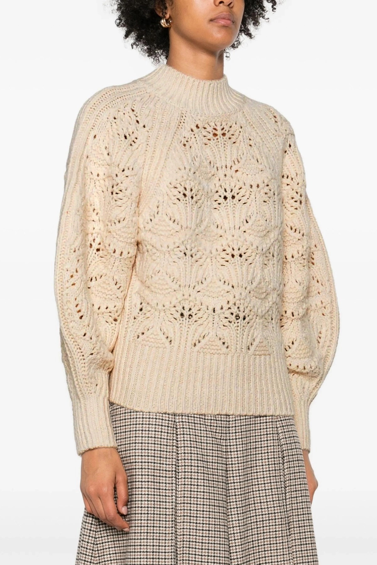 'Hypnotic Cable Knit' sweater - 2