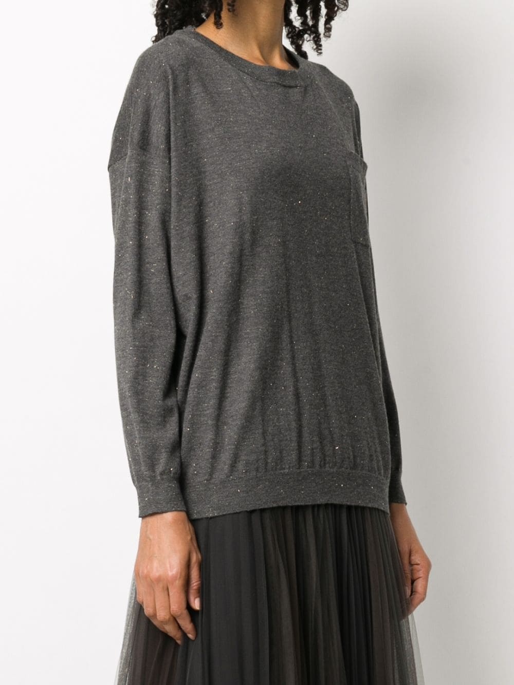 classic knitted jumper - 3