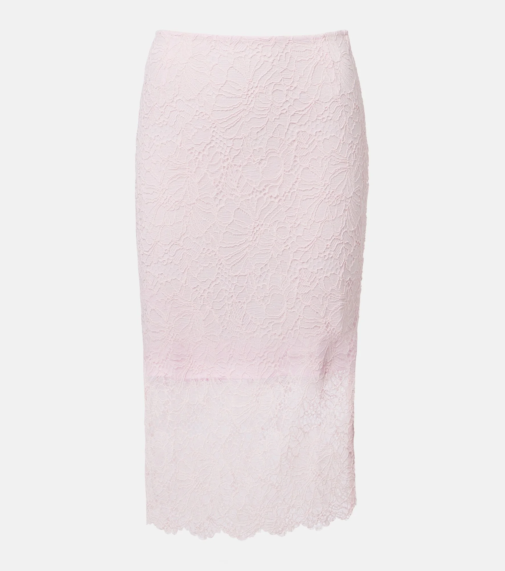 Lace midi skirt - 1