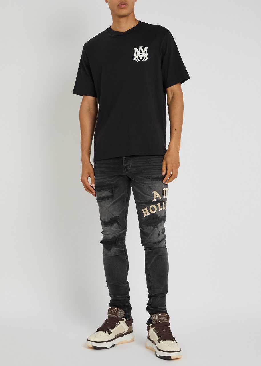 Amiri Hollywood Stretch-denim Slim-leg Jeans - 4